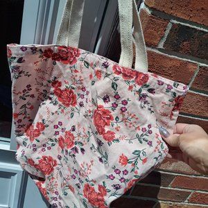 Flower tote bag